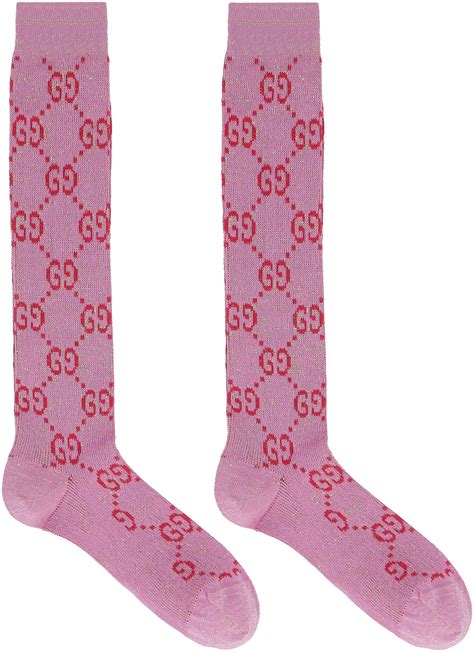 women's pink gucci socks|gucci socks women sale.